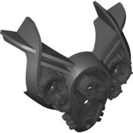 Visuel indicatif Rebrickable de Grande couverture de poitrine de figurine, armure avec doubles épaules à pointes (Large Figure Chest Cover, Armour with Double Spiked Shoulders)