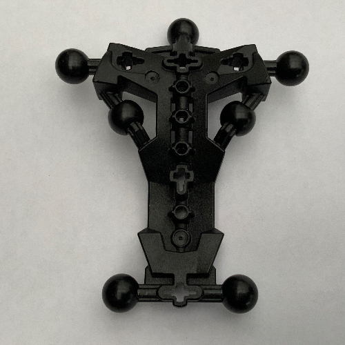 Visuel indicatif Rebrickable de Grande figurine squelettique, torse, angulaire avec 7 articulations à rotule (Large Figure Skeletal, Torso, Angular with 7 Ball Joints)