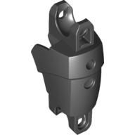Visuel indicatif Rebrickable de Squelette de grande taille, membre, avec 2 douilles à billes (Large Figure Skeletal, Limb, with 2 Ball Sockets)