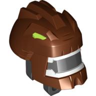 Visuel indicatif Rebrickable de Tête de grande figurine, Humungousaur avec motif imprimé de dents blanches (Large Figure Head, Humungousaur with White Teeth Print)