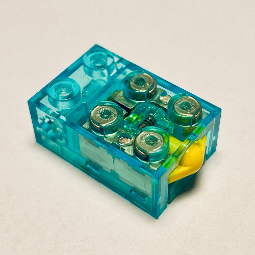 Visuel indicatif Rebrickable de Capteur, contact avec le jaune Contact (Sensor, Touch with Yellow Contact)