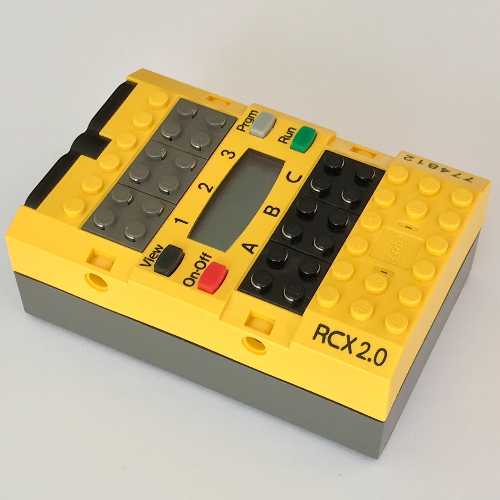 Visuel indicatif Rebrickable de Hub, RCX 2.0, sans prise de courant [assemblage complet] (Hub, RCX 2.0, No Power Jack [Complete Assembly])