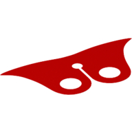 Col de cape, pointu avec des côtés noirs et rouges (Neckwear Cape Collar, Pointed with Black and Red Sides)