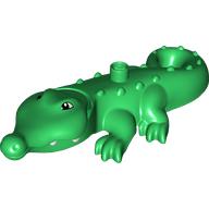 Visuel indicatif Rebrickable de Animal Duplo Alligator Type 3 - Ouverture de la bouche, grand bec (Duplo Animal Alligator Type 3 - Mouth Opens, Wide Snout)