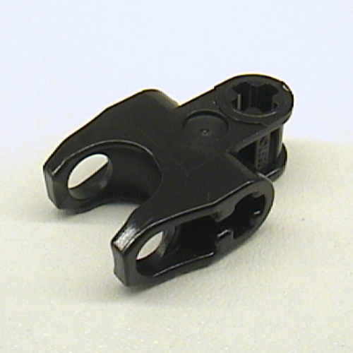 Visuel indicatif Rebrickable de Axe Technic Connecteur 2 x 3 avec prise à bille [côtés fermés, extrémités carrées, trous d'axe inférieur ouverts] (Technic Axle Connector 2 x 3 with Ball Socket [Closed Sides, Squared Ends, Open Lower Axle Holes])