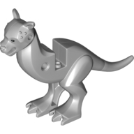 Visuel indicatif Rebrickable de Partie du corps de la créature, corps tauntaun avec les jambes et les yeux motif imprimé, queue flexible (Creature Body Part, Tauntaun Body with Legs and Eyes Print, Flexible Tail)