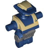 Torse/tête mécanique, motif imprimé TX-20 (Droïde tactique) (Torso/Head Mechanical, TX-20 Print (Tactical Droid))