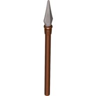 Visuel indicatif Rebrickable de Arme brochet / lance élaboré avec pointe gris clair perle (Weapon Pike / Spear Elaborate with Pearl Light Gray Tip)