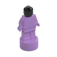 Visuel indicatif Rebrickable de Statuette trophée figurine avec motif tête noire (Minifig Trophy Statuette with Black Head Pattern)