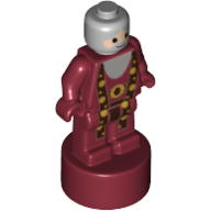 Visuel indicatif Rebrickable de Statuette trophée figurine, motif imprimé albus dudledore (Minifig Trophy Statuette, Albus Dumbledore Print)