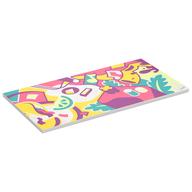 Visuel indicatif Rebrickable de Tuile 8 x 16 avec motif Graffiti Mural imprimé (Tile 8 x 16 with Graffiti Mural Print)