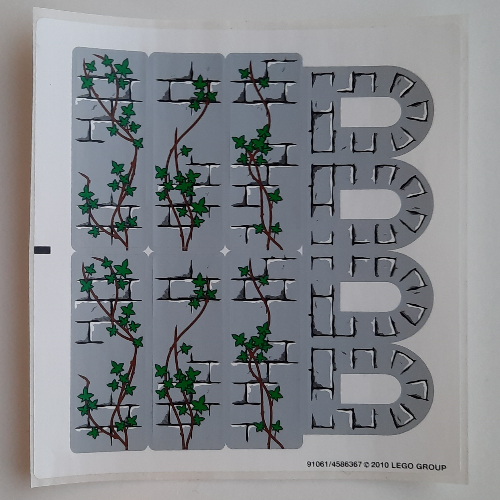 Visuel indicatif Rebrickable de Feuille d’autocollants pour le set 7946-1 (Sticker Sheet for Set 7946-1)