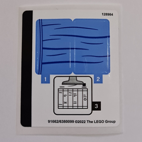 Visuel indicatif Rebrickable de Feuille d’autocollants pour le set 76398-1 (Sticker Sheet for Set 76398-1)