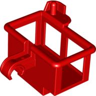 Visuel indicatif Rebrickable de Duplo panier aérien pour figurine, avec attache (Duplo Aerial Basket for Minifig, with Clip)