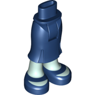 Visuel indicatif Rebrickable de Mini-poupée bassin et jupe longue avec jambes bleu moyen et sandales bleu foncé motif imprimé (Minidoll Hips and Long Skirt with Medium Blue Legs and Dark Blue Sandals Print)