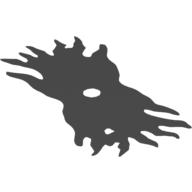 Poncho à col, en lambeaux avec maintien central (démenteur) (Neckwear Poncho, Tattered with Center Hold (Dementor))
