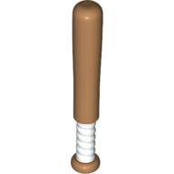 Visuel indicatif Rebrickable de Bat de baseball sport 4l avec motif imprimé nougat moyen (Sports Baseball Bat 4L with Medium Nougat Print)