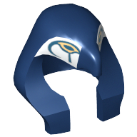 Coiffe Horus avec motif imprimé œil (Headdress Horus with Eye Print)