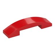 Visuel indicatif Rebrickable de Brique courbée 4 x 1 double, sans tenons avec motif imprimé (Brick Curved 4 x 1 Double, No Studs with Print)