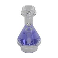 Visuel indicatif Rebrickable de Équipement bouteille / erlenmeyer avec motif fluide transparent-violet (Equipment Bottle / Erlenmeyer Flask with Trans-Purple Fluid Pattern)