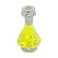 Visuel indicatif Rebrickable de Flacon d'équipement / Erlenmeyer avec motif fluide vert transnéon (Equipment Bottle / Erlenmeyer Flask with Trans-Neon Green Fluid Pattern)