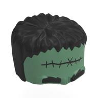 Tête, frankenstein monstre avec des cheveux noirs, cicatrice, sourcils motif imprimé (Head Top, Frankenstein Monster with Black Hair, Scar, Eyebrows Print)