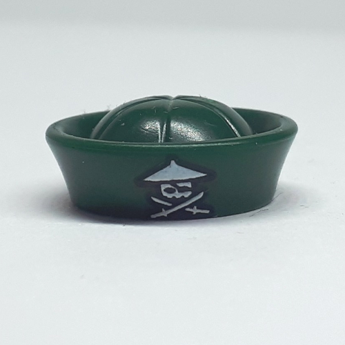 Chapeau marin avec crâne de ninja, épées imprimé (Hat Sailor with Ninja Skull, Swords Print)