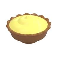 Visuel indicatif Rebrickable de Tarte alimentaire avec motif de remplissage crème jaune clair (Food Pie with Light Yellow Cream Filling Pattern)