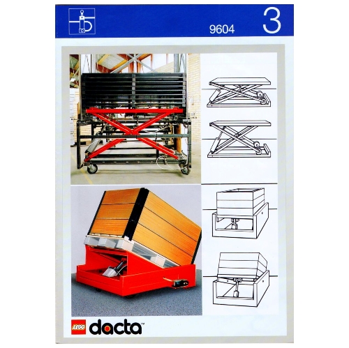 Carnet d'activités 3 - Tirelire pneumatique - coffret 9604 (Activity Booklet 3 - Pneumatic Lift and Dump Box - Set 9604)
