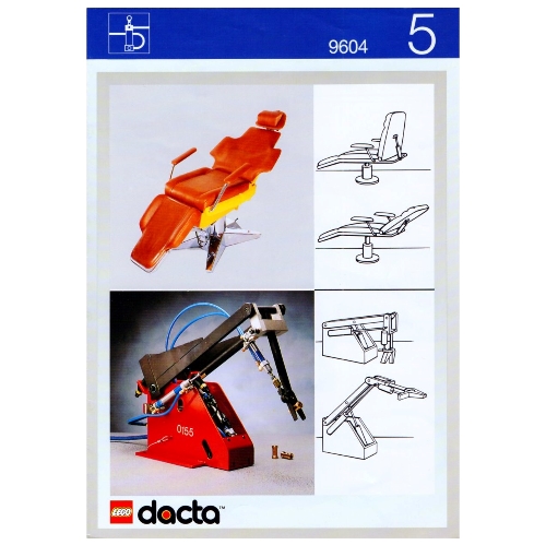 Carnet d'activités 5 - Chaise et bras pneumatiques - coffret 9604 (Activity Booklet 5 - Pneumatic Chair and Arm - Set 9604)