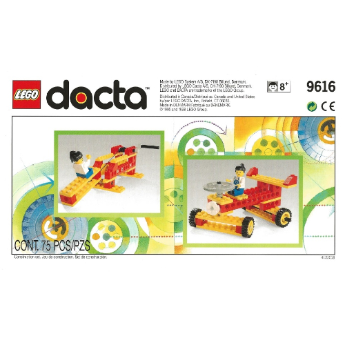 Carte d'activité, couverture et inventaire - coffret 9616 (Activity Card, Cover & Inventory Card - Set 9616)