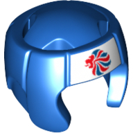 Chapeau / casque, boxe, équipe gb logo motif imprimé (Hat / Helmet, Boxing, Team GB Logo Print)
