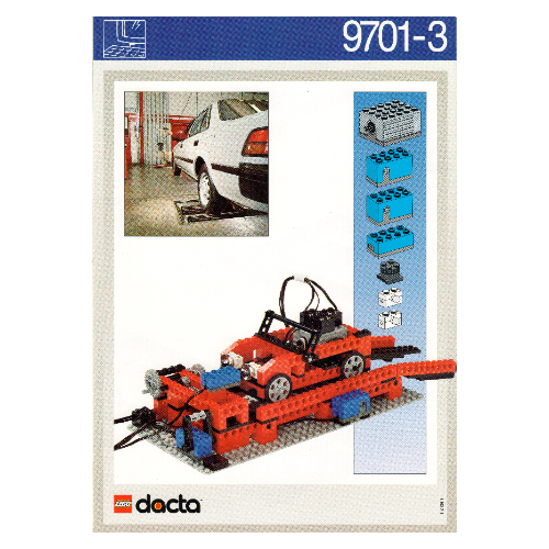 Carnet d'activités 3 - Station d'essai automobile - coffret 9701 (Activity Booklet 3 - Car Testing Station - Set 9701)