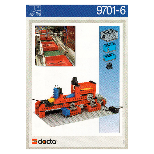 Carnet d'activités 6 - Courroie transporteuse - coffret 9701 (Activity Booklet 6 - Conveyor Belt - Set 9701)
