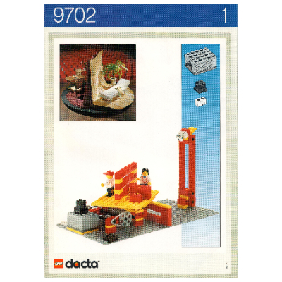 Carnet d'activités, Platine tournante motorisée - coffret 9702 (Activity Booklet, Motorized Turntable - Set 9702)