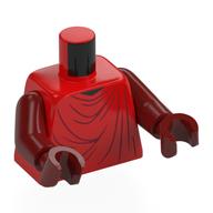 Torse, robe de garde royale impériale, motif imprimé impression arrière, bras et mains rouge foncé (Torso, Imperial Royal Guard Robe, Back Printing Print, Dark Red Arms and Hands)