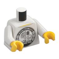 Visuel indicatif Rebrickable de Torse, logo noir, 'AFFALTERBACH', motif imprimé 'AMG', bras blancs, mains jaunes (Torso, Black Logo, 'AFFALTERBACH', 'AMG' Print, White Arms, Yellow Hands)