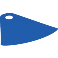 Cape, bas cintré, un trou haut (Neckwear Cape, Curved Bottom, One Top Hole)