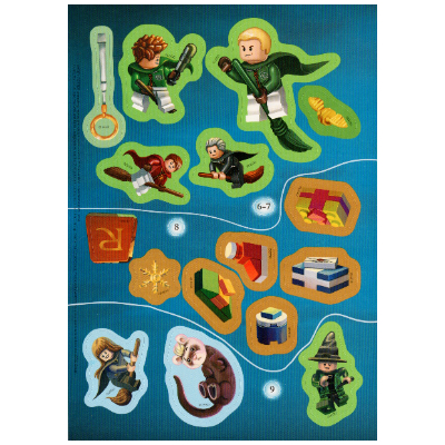 Visuel indicatif Rebrickable de Feuille d'autocollant 2 pour l'ensemble 9781913110215-1 (Sticker Sheet 2 for Set 9781913110215-1)