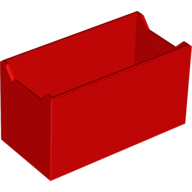 Visuel indicatif Rebrickable de Boîte de batterie moitié inférieure 4 x 8 x 4 [AAA] (Battery Box Lower Half 4 x 8 x 4 [AAA])