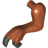 Visuel indicatif Rebrickable de Partie du corps animal, Dinosaure, Tyrannosaurus Rex Bras / Jambe, Gauche, Petit, Griffes noires motif imprimé (Animal Body Part, Dinosaur, Tyrannosaurus Rex Arm / Leg, Left, Small, Black Claws Print)