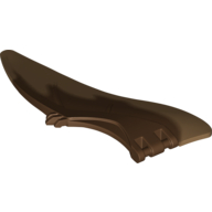 Visuel indicatif Rebrickable de Partie du corps animal, Dinosaure, Aile de ptéranodon, droite avec motif de bordure de nougat moyen marbré (Animal Body Part, Dinosaur, Pteranodon Wing, Right with Marbled Medium Nougat Edge Pattern)