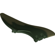 Visuel indicatif Rebrickable de Partie du corps animal, Dinosaure, Aile de ptéranodon, droite avec motif vert olive marbré (Animal Body Part, Dinosaur, Pteranodon Wing, Right with Marbled Olive Green Pattern)