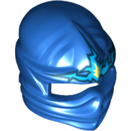 Enveloppe avec avant ridge et éclair énergie motif imprimé (Wrap with Forehead Ridge and Lightning Energy Print)