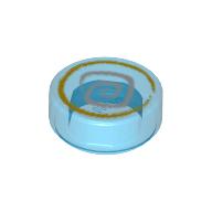 Visuel indicatif Rebrickable de Tuile ronde 1 x 1 avec motif imprimé Hypnobrai (Tile Round 1 x 1 with Hypnobrai Print)