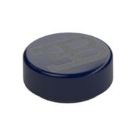 Visuel indicatif Rebrickable de Tuile ronde 1 x 1 avec motif imprimé Bugatti Logo (Tile Round 1 x 1 with Bugatti Logo Print)