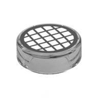 Visuel indicatif Rebrickable de Tuile ronde 1 x 1 avec motif imprimé noir/blanc (Tile Round 1 x 1 with Black/White Spotlight Print)