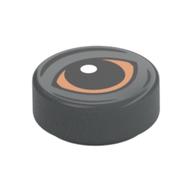 Visuel indicatif Rebrickable de Tuile ronde 1 x 1 avec motif imprimé œil flou (Tile Round 1 x 1 with Blurrg Eye Print)