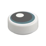 Visuel indicatif Rebrickable de Tuile ronde 1 x 1 avec œil moyen azur, motif noir imprimé pupille (Tile Round 1 x 1 with Medium Azure Eye, Black Pupil Print)