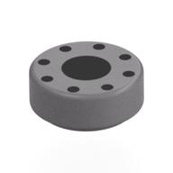 Visuel indicatif Rebrickable de Tuile ronde 1 x 1 avec point noir, cercle de petits points noirs motif imprimé (Tile Round 1 x 1 with Black Dot, Circle of Small Black Dots Print)